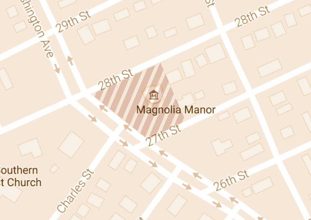 Magnolia Manor Map